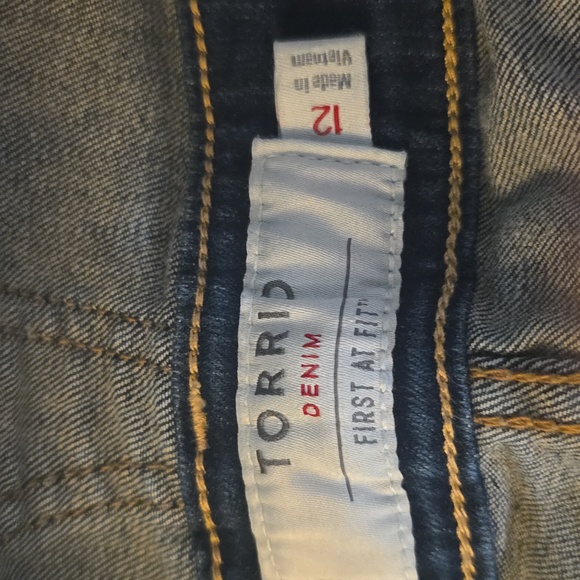 Torrid Blue Denim Overalls - Picture 6 of 7